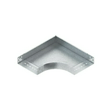 Kábeltálca 90° idom 400mm x 60mm-mag. 90° merítetten horganyzott acél RES 60400 F Niedax